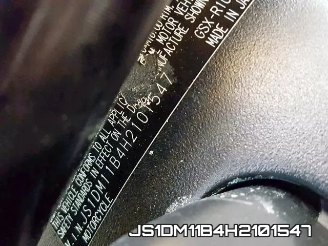 JS1DM11B4H2101547 фото 2