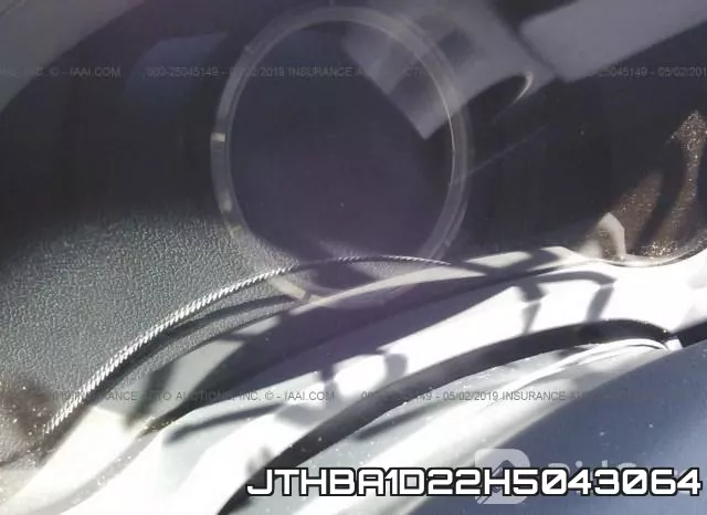 JTHBA1D22H5043064 фото 8