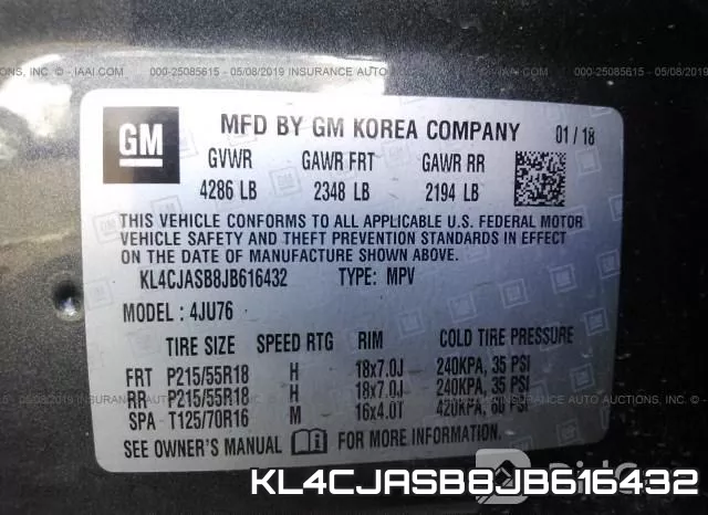 KL4CJASB8JB616432 фото 10