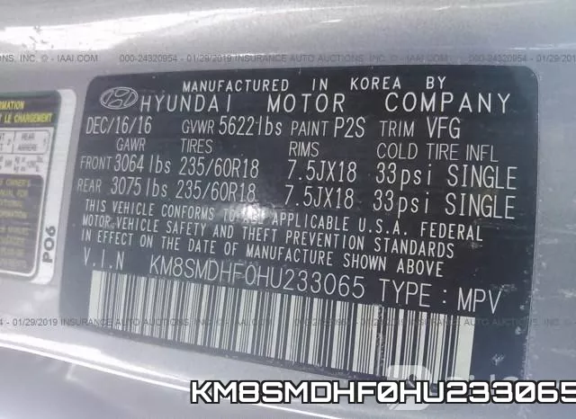 KM8SMDHF0HU233065 фото 10