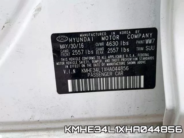 KMHE34L1XHA044856 фото 2