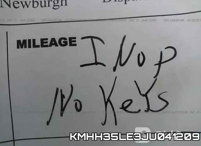 KMHH35LE3JU041209 фото 8