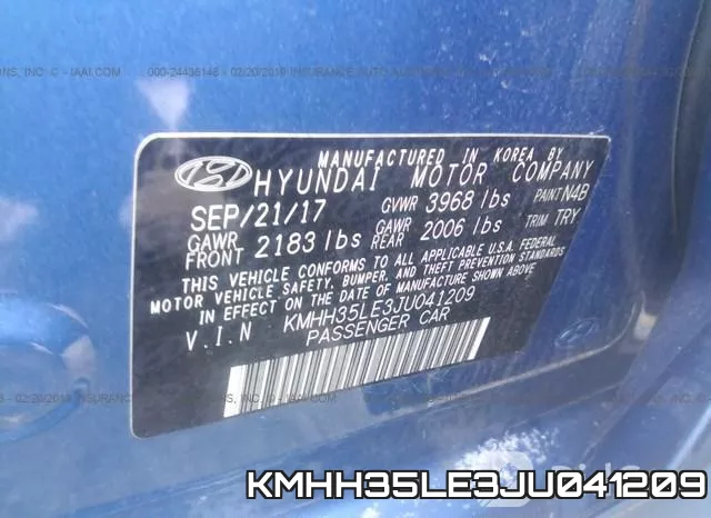 KMHH35LE3JU041209 фото 10