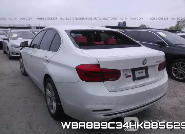 WBA8B9C34HK885629 фото 4