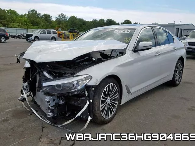WBAJA7C36HG904869 фото 3