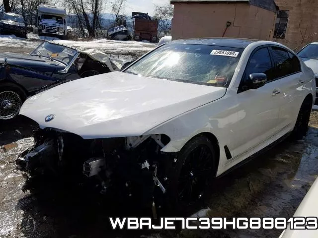WBAJE7C39HG888123 фото 3