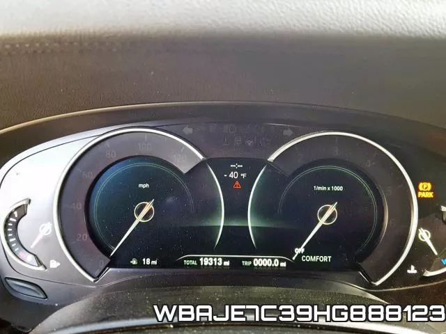 WBAJE7C39HG888123 фото 9