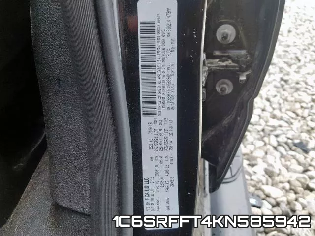 1C6SRFFT4KN585942 фото 2