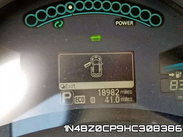 1N4BZ0CP9HC308386 фото 9