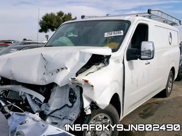 1N6AF0KY9JN802490 фото 3