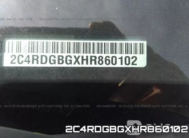 2C4RDGBGXHR860102 фото 10