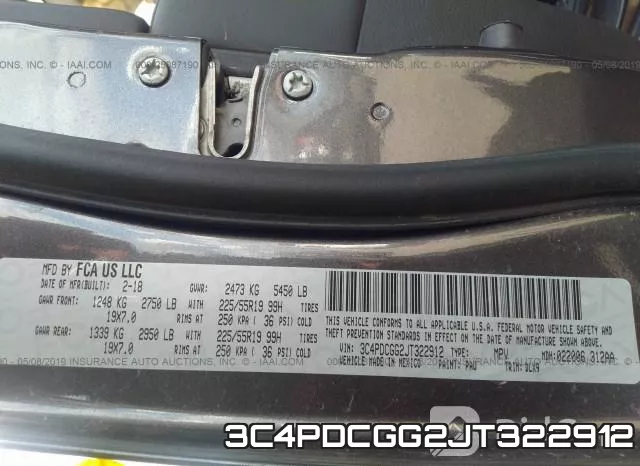 3C4PDCGG2JT322912 фото 10