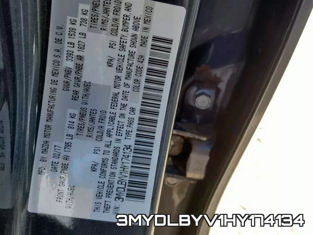 3MYDLBYV1HY174134 фото 2