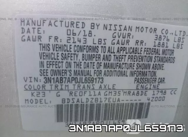 3N1AB7AP0JL659173 фото 9