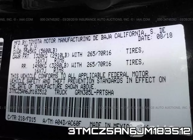 3TMCZ5AN6JM183512 фото 10