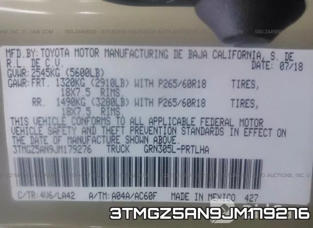 3TMGZ5AN9JM179276 фото 10