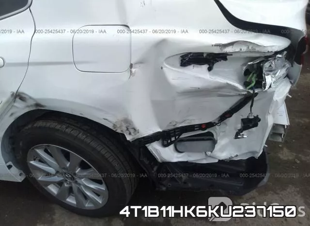 4T1B11HK6KU237150 фото 7