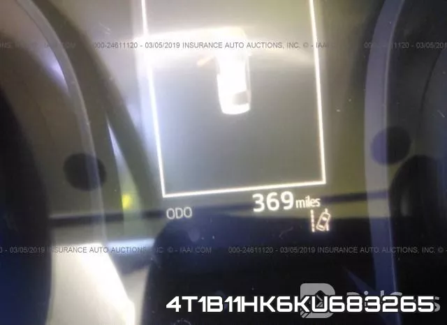 4T1B11HK6KU683265 фото 8