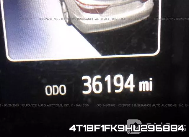 4T1BF1FK9HU296884 фото 8