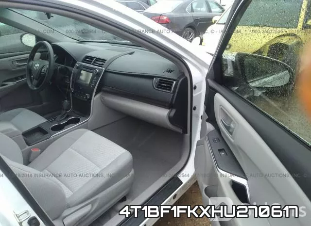 4T1BF1FKXHU270617 фото 5