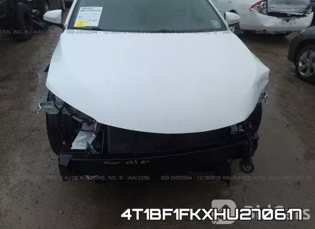 4T1BF1FKXHU270617 фото 6
