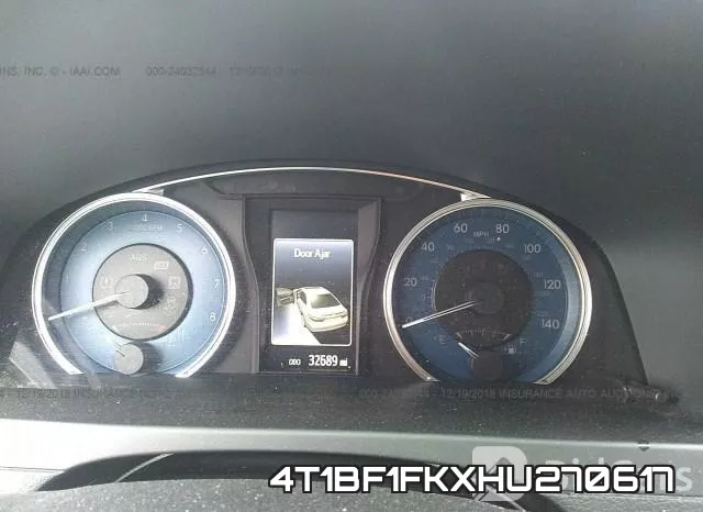 4T1BF1FKXHU270617 фото 7