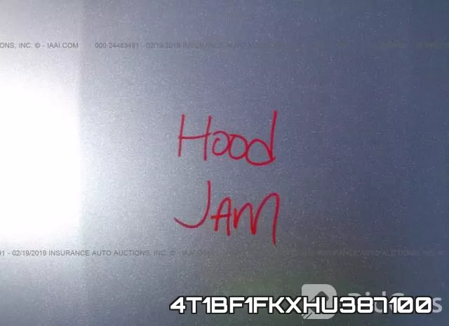 4T1BF1FKXHU387100 фото 2