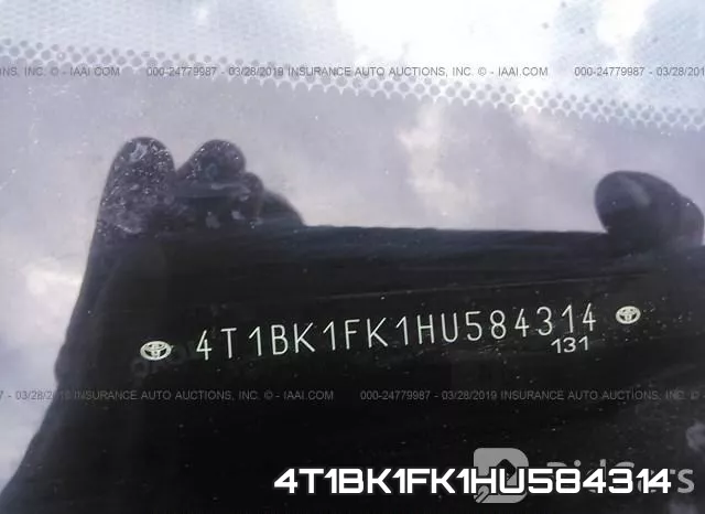 4T1BK1FK1HU584314 фото 10