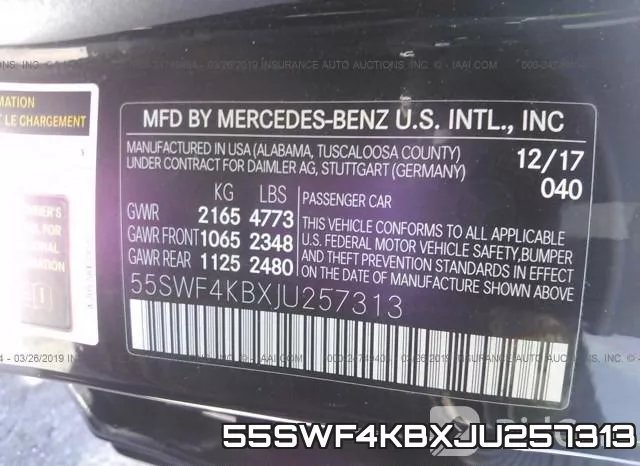 55SWF4KBXJU257313 фото 10
