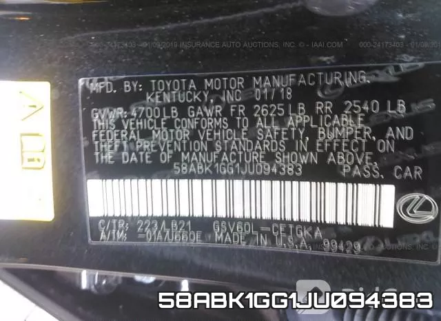 58ABK1GG1JU094383 фото 10