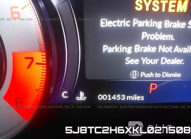 5J8TC2H6XKL027508 фото 8
