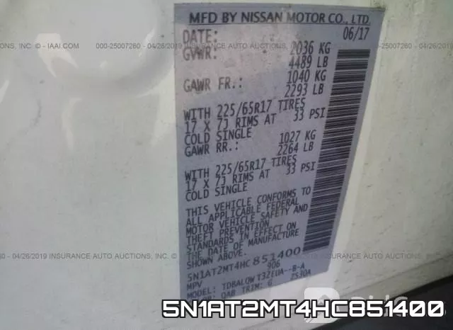5N1AT2MT4HC851400 фото 10