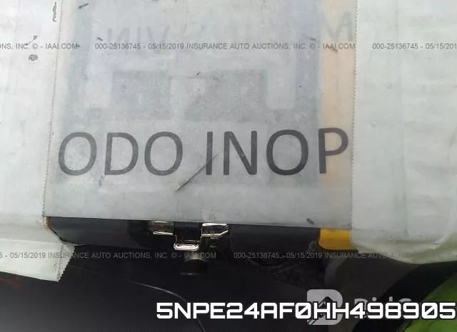 5NPE24AF0HH498905 фото 8