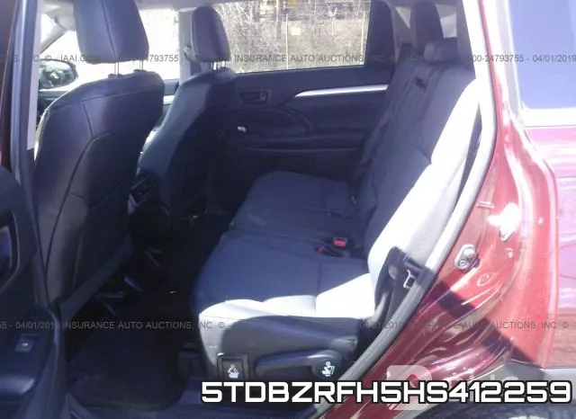 5TDBZRFH5HS412259 фото 9