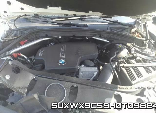 5UXWX9C59H0T03824 фото 2