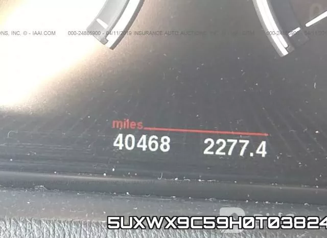 5UXWX9C59H0T03824 фото 8