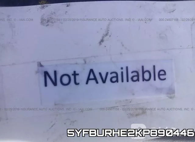 5YFBURHE2KP890446 фото 10