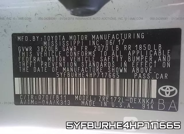 5YFBURHE4HP717665 фото 10