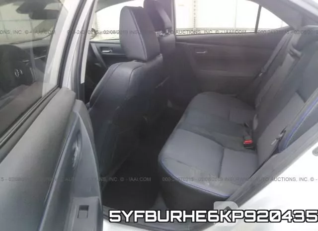 5YFBURHE6KP920435 фото 9