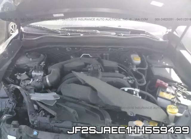 JF2SJAEC1HH559439 фото 2