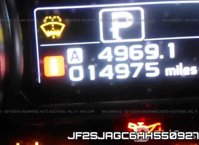 JF2SJAGC6HH550927 фото 8