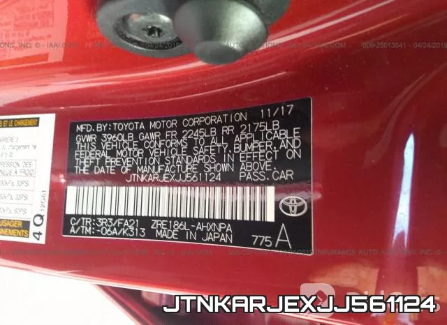JTNKARJEXJJ561124 фото 10