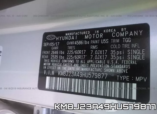 KM8J23A49HU579877 фото 10
