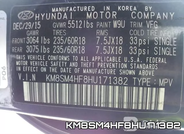 KM8SM4HF8HU171382 фото 9