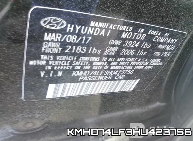 KMHD74LF3HU423756 фото 10