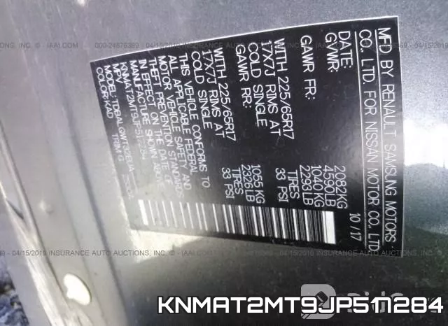 KNMAT2MT9JP517284 фото 10