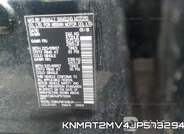 KNMAT2MV4JP573294 фото 10