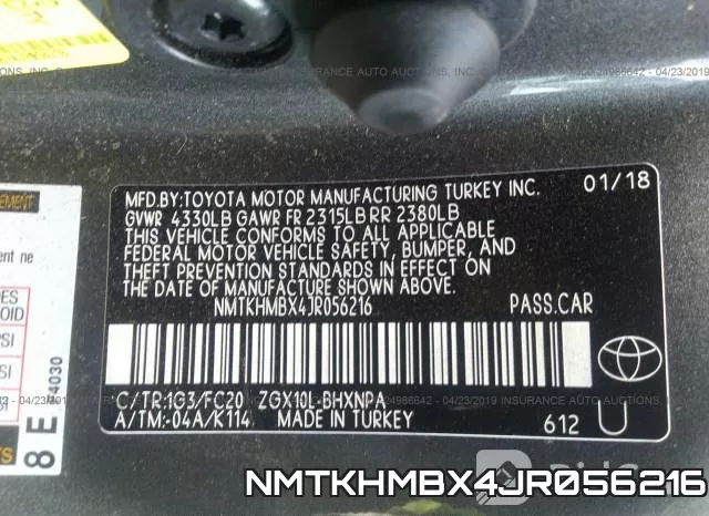 NMTKHMBX4JR056216 фото 10