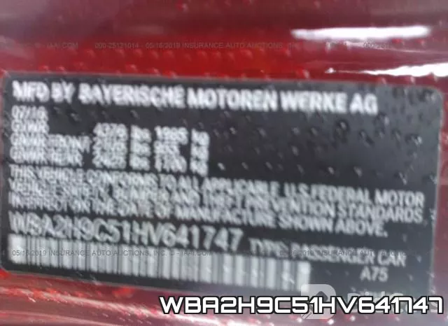 WBA2H9C51HV641747 фото 10