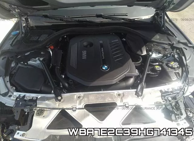 WBA7E2C39HG741345 фото 2